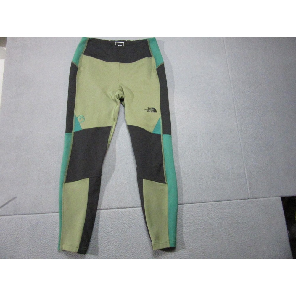 The North Face Leggings Womens Large Green Steep Tech Fleece Ski Pants NF0A4R55